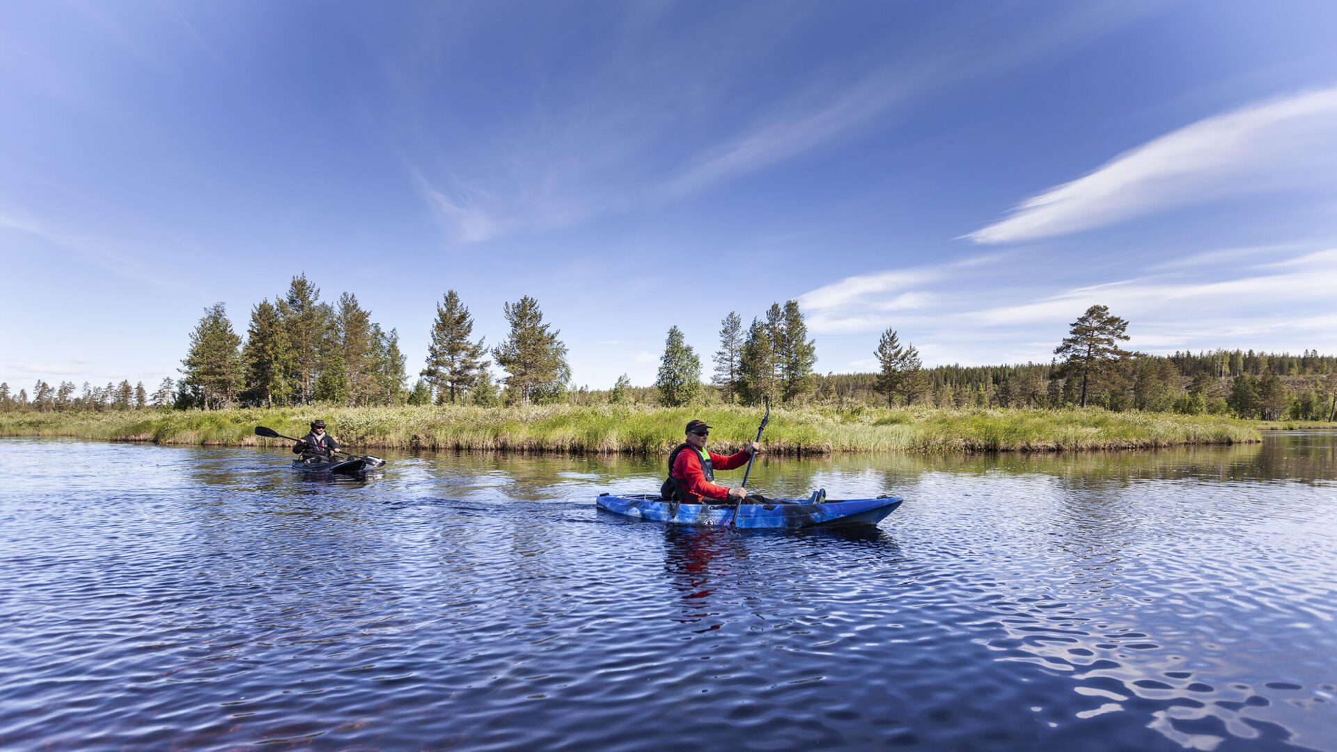 Full day tour with Canoe or Kayak in Ruskträsket thumbnail