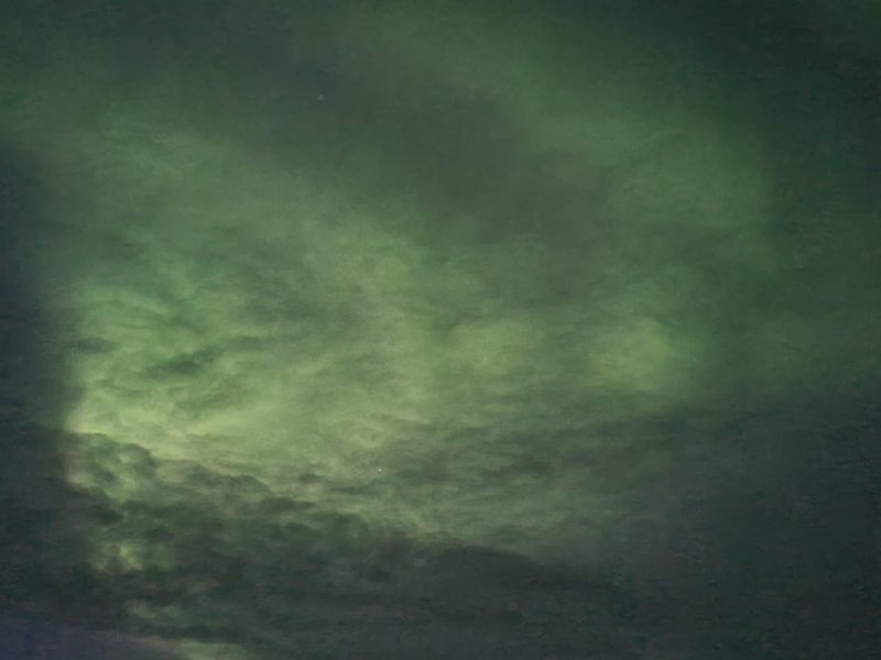 a close up of clouds in the sky